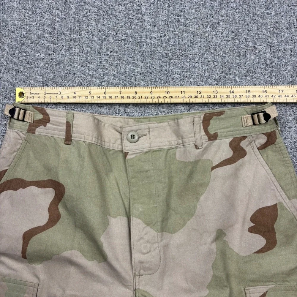 Military Issue Cargo Pants Mens Medium Regular Desert Camo Tactical BDU Tan